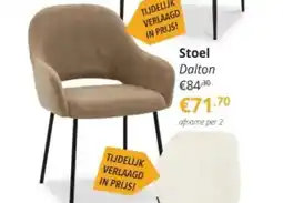YGO Stoel Dalton aanbieding