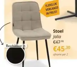 YGO Stoel Jalia aanbieding