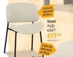 YGO Stoel Raffy aanbieding