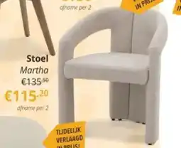 YGO Stoel Martha aanbieding