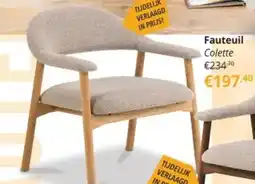 YGO Fauteuil Colette aanbieding