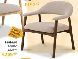 YGO Fauteuil Colette aanbieding