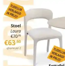 YGO Stoel Laura aanbieding