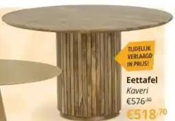 YGO Eettafel Kaveri aanbieding