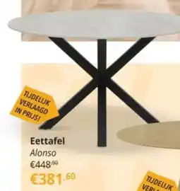YGO Eettafel Alonso aanbieding