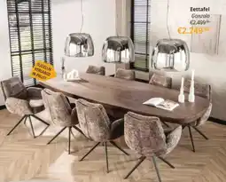 YGO Eettafel Gonzalo aanbieding