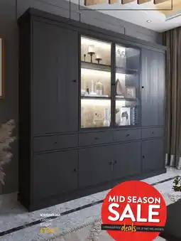 YGO Vitrinekast Castello aanbieding