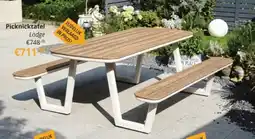 YGO Picknicktafel Lodge aanbieding