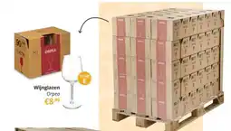 YGO Wijnglazen Orpea aanbieding