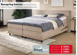 Woonsquare Boxspring Sunrise aanbieding