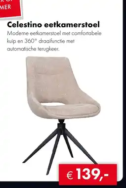 Woonsquare Celestino eetkamerstoel aanbieding