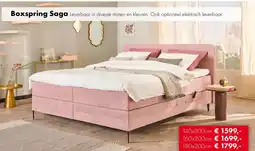 Woonsquare Boxspring Saga aanbieding