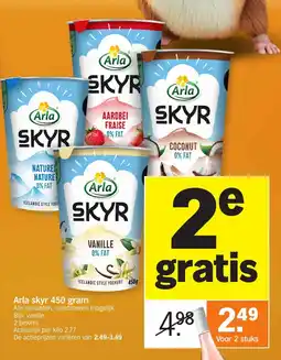 Allerhande Arla skyr 450 gram aanbieding