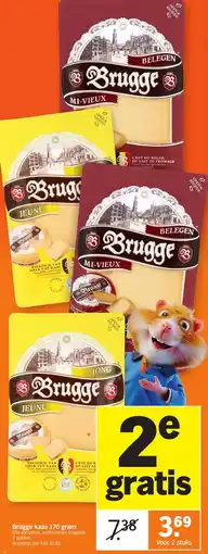 Allerhande Brugge kaas 170 gram aanbieding