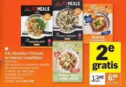 Allerhande XXL Nutrition Fitmeals en Mama's maaltijden aanbieding