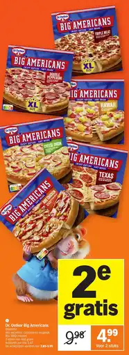 Allerhande Dr. Oetker Big Americans aanbieding
