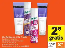 Allerhande Alle Batiste en John Frieda aanbieding