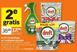 Allerhande Dreft handafwas en vaatwascapsules aanbieding