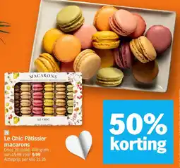 Allerhande Le Chic Pâtissier macarons aanbieding