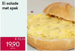 Peltri Ei salade met spek aanbieding