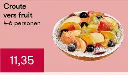 Peltri Croute vers fruit aanbieding
