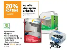 GAMMA Aquaplan Kelder bezetting cementcoating aanbieding