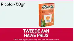 Peltri Ricola - 50gr aanbieding
