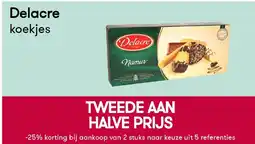 Peltri Delacre koekjes aanbieding