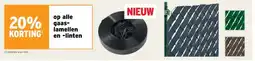 GAMMA op alle gaas lamellen en linten aanbieding