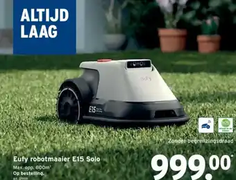 Eufy robotmaaier E15 Solo