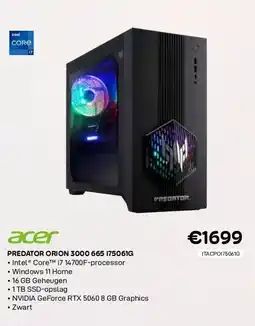 CompuDeals Acer predator orion 3000 665 175061g aanbieding
