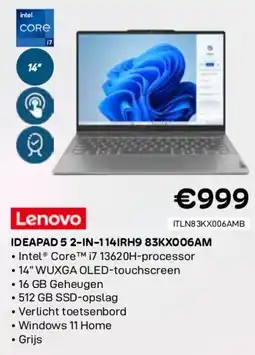 CompuDeals Lenovo ideapad 5 2-in-114irh9 83kx006am aanbieding
