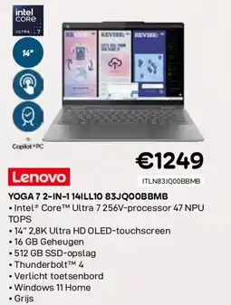 CompuDeals Lenovo yoga 7 2-in-114ill10 83jq0obbmb aanbieding