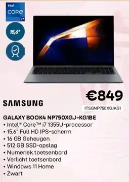 CompuDeals Samsung galaxy book4 np750xgj-kg1be aanbieding