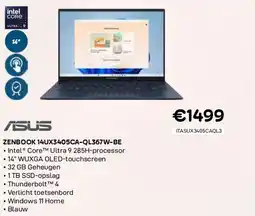 CompuDeals Asus zenbook 14ux3405ca-ql367w-be aanbieding