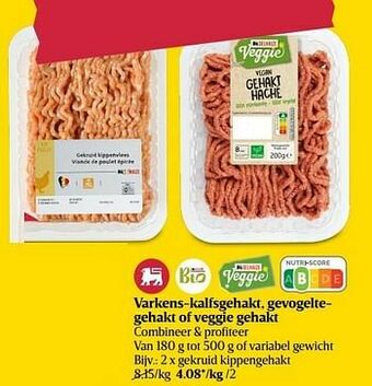 Delhaize Gekruid kippengehakt aanbieding
