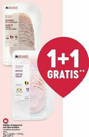Delhaize Kipfilet aanbieding