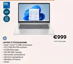 CompuDeals Hp laptop 17 it17cn4040nb aanbieding