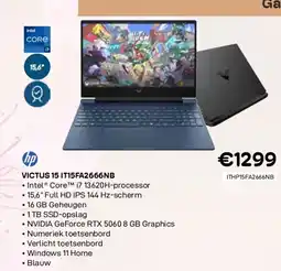 CompuDeals Hp victus 15 it15fa2666nb aanbieding