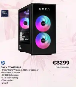 CompuDeals Hp omen gt160055nb aanbieding