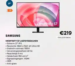 CompuDeals Samsung viewfinity s7 ls27d706eauxen aanbieding