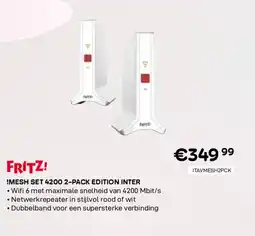 CompuDeals Fritz! !mesh set 4200 2-pack edition inter aanbieding