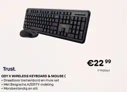 CompuDeals Trust. ody ii wireless keyboard & mouse ( aanbieding