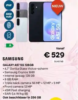 CompuDeals Samsung galaxy a57 5g 128gb aanbieding