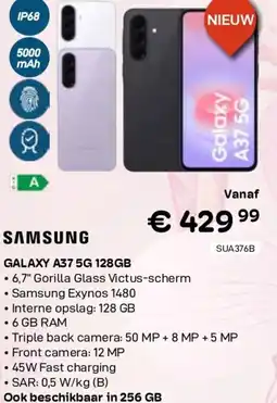 CompuDeals Samsung galaxy a37 5g 128gb aanbieding