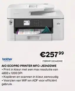 CompuDeals Brother aio ecopro printer mfc-j5340dwe aanbieding