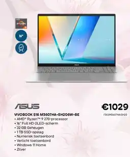 CompuDeals Asus vivobook s16 m3607ha-sh206w-be aanbieding