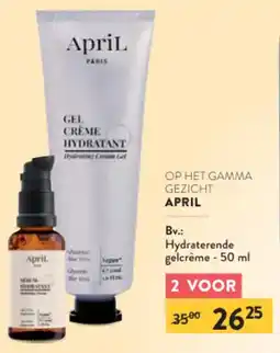 Di Op het gamma gezicht April aanbieding