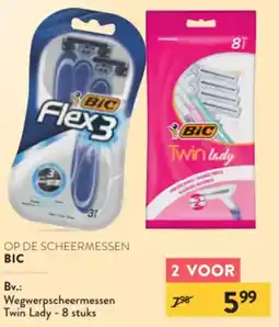 Di Op de Scheermessen BiC aanbieding