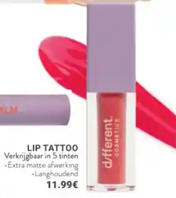 Di Lip Tattoo aanbieding